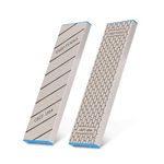 Double-Sided Diamond Sharpening Stone | Delux Diamond Whetstone | Professional Bench Stone | Knife Chisel Honing Stone| 10 Inch | (150/400#) | Durable Quality and Exquisite Design - 1pcs