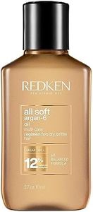 REDKEN Argan-6 Oil, Multi-Care, Non-Greasy, For Softness & Structure, All Soft, 111 ml