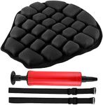 Inflatable Motorbike Cushion - TPU Motorcycle Seat Cushion 3D Inflatable Air Pad Anti Vibration Pressure Relief Universa