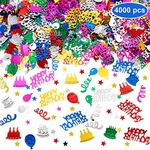 4000 Pieces Happy Birthday Confetti