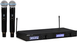 Shure SLXD24D/B58 Dual Channel Wireless Microphone System with 2 BETA 58A Handheld Mics, SLXD24D/B58-G58