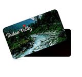 dhcrafts Rectangular Rubber Fridge Magnet/Magnetic Card Multicolor Himachal Pradesh Tirthan Valley D2 Design Pack of 1 (8.6cm x 5.4cm)