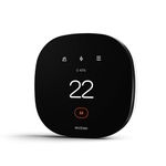 ecobee3 Lite Smart Thermostat - Programmable Wifi Thermostat - Works with Siri, Alexa, Google Assistant - Energy Star Certified - DIY Install