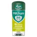Mitchum Clear Gel Antiperspirant & Deodorant for Men, Mountain Air - 3.4 oz