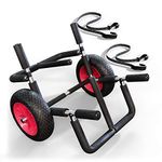 ok-living SUP transport cart, Black/Red, Double