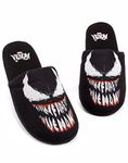 Marvel Gift Slippers Men's Slip On Alien Symbiote House Shoes, black, 9.5/10 UK