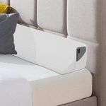 baibu Full Size Bed Wedge Mattress Wedge Pillow Gap Filler, Headboard Pillow to Fill The Gap Between Your Headboard and Mattress (135 x 25 x 15 cm)