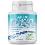 Nature's Stance XyliDENT Xylitol Tablets for Dry Mouth Relief - Stimulates Saliva, Freshens Breath, Reduces Acid Production, Fast Acting Relief, 100 Count (Wintergreen)