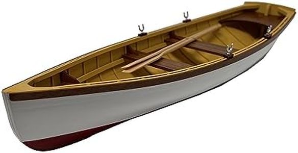 Midwest Boston Whitehall Tender 1:14 Scale (12" Long) - MID978 Laser-Cut Wooden Ship Model Building Kit for Adults - 16-Page Ilustrated Instructions