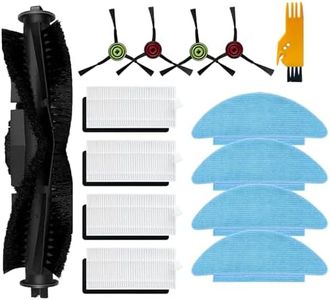 14 Pcs Accessories Kit for Lubluelu SL60D SG60 SL61, for Tikom L9000 L8000, for Laresar L6 Nex, for HONITURE Q6 SE Robot Vacuum Parts