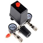 Air Compressor Pressure Control Switch with Valve Gauges Regulator