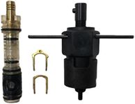 Pro Parts Plus 1225-1225B-PPP-PULLER Dual-Seal Cartridge Replacement Kit w/Puller Tool - Fits Moen Single Handle Faucets/Showers - Lead Free - w/Retaining Clips, Installation Instructions - USA Made