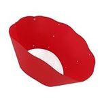 Splattered Guard, Silicone Anti Oil Splashing Adjustable Splatter Guard Frying Pan Wall Cooking Supplies Red