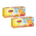 Lipton Southern Sweet Iced Tea Bags 22 Count Family Size (Pack of 2) by Lipton