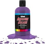 U.S. Art Supply Ready to Spray Deep Purple Opaque Airbrush Paint - 8oz Bottle, Professional Grade Non-Toxic Water-Based Colors for Vibrant & Permanent Results