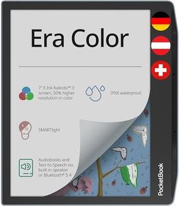 Pocketbook Era Color eReader Grau 7 Zoll 32 GB Speicher Bluetooth Wasserschutz