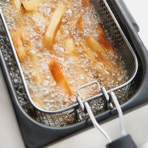 Quest 3L Deep Fat Fryer – Stainless Steel Electric Chip Pan