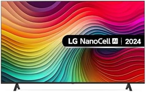 LG 55NANO82T6B 55-Inch Nanocell AI 4K UHD Smart TV, (α5 AI Processor Gen7, Freeview Play and Amazon Alexa, 60Hz), Ashed Blue [Model 2024]