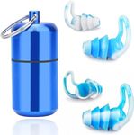 Ear Plugs for Sleeping Noise Cancelling Reusable Soft Silicone Earplugs for Sleeping, Snoring, Work & Studying Traveling Swimming