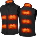 FERNIDA Electric USB Heated Vest Temperature Adjustable (Battery Not Included)