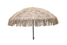 DestinationGear Heininger 1266 Palapa Tiki Brown 6-Feet Patio Pole Umbrella