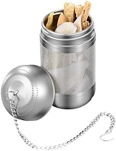 Tea Infuser,Stainless Steel Tea Ball Strainer Infusers - Infuser for Cooking, Stainless Steel Tea Infuser, Extra Fine Mesh Tea Strainer Ball for, Iced Tea, Soup Puissance