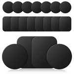 generic Magnetic Stickers Phone Car Mount Magnet,20Pcs Black Metal Magnet Car Mount Stickers for Cell Phone,I932548ER0HI34MH1199U