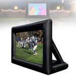 Inflatable Theater Screen, Portable Outdoor Movie Screen for Drive-Ins and Festivals, 16:9 Aspect Ratio, Includes Full Accessories Kit