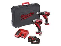 Milwaukee M18 BPP2C-402C Heavy-Duty Twin Pack