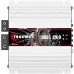 Taramp's Taramps Bass 1200 Amplifier 1 Ohm 1200 Watts RMS 1 Channel Full Range Car Audio, Monoblock, LED Indicator, Level Control Class D, Crossover, Small amp