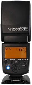 YONGNUO YN568EX III Wireless Master & Slave TTL Flash Speedlite with High Speed Sync for Canon DSLR Cameras