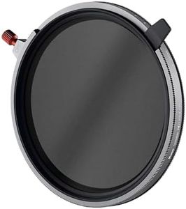 Kase 82mm Magnetic Variable ND Filter 1.5-8 + CPL + Black Mist 3-in-1, Camera Lens Filter with 36 Coatings for Cinematic Vlog, Compatible with Sony Canon Nikon, 5.2mm Brass