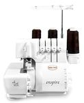 BABY LOCK Enspire Overlock Sewing Machine, White, Plastic, 1 Needle, 2-4 Threads, Jet Air System, 1500 SPM, 1-4mm Stitch Length, 3-9mm Throw Width, 7.3kg