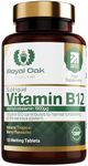 Vitamin B12 Tablets High Strength 1000mcg Sublingual Methylcobalamin, x120 Tablets (Tropical Berry Flavour) Active fast dissolving Vit B12 (4 Month Supply) Vegan Friendly Supplement - Royal Oak Health