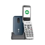 Doro 2820 4G Unlocked Basic Mobile Phone For Seniors With Loud And Clear Sound, Large Buttons, Camera, Assistance Button And USB C Charging With Cradle [UK And Irish Version]