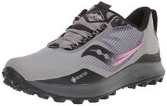 Saucony Women's Peregrine 12 GTX Walking Shoe, Alloy/Quartz, 4 UK