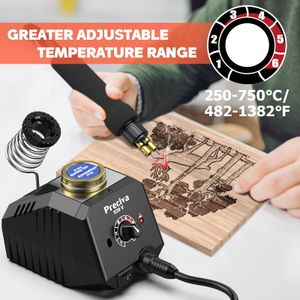 Preciva Wood Burning Kit – Pyrography Tool Set for Craft Projects