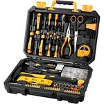 DEKO Tool Kit Set Box Home Repair DIY Tools Basic Hand Toolbox Sets for Home 138Piece