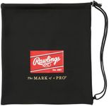 Rawlings Baseball Sports Maintenance Drawstring Grab Bag EAC14S05 Size 40 x 34.5 cm, Black, 40×34.5cm