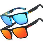 HGDGears Polarized Sunglasses for Men Women Driving Cycling Fishing Retro Sun Glasses UV Protection