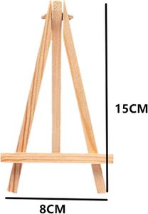 12-Piece Wooden Tabletop Easel Set – Art Display & Painting Stands