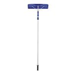 Snow Joe RJ204M 21-Feet Twist-N-Lock Telescoping Snow Shovel Roof Rake with 6-Inch by 25-Inch Poly Blade