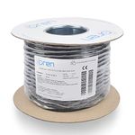 Oren CAT7 Outdoor Ethernet Cable 50m - Direct Burial - 23 AWG Pure Copper Wire - 900 MHz Bandwidth S/FTP Internet LAN Network Cable, Halogen Free, Non-Corrosive – 10GbE High Speed