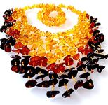 AMBERMILANA Natural Baltic Amber Necklace/Women/Certified Genuine Baltic Amber