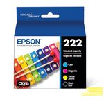 Epson T222 Black and Colour Combo Ink Cartridges, Standard Capacity