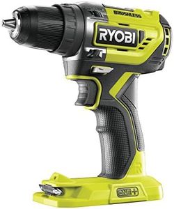 Ryobi R18DD5-0 ONE+ Cordless Brushless Drill Driver, 18 V, Hyper Green