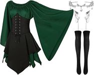 Haysandy 4 Pcs Women Elf Costume Re