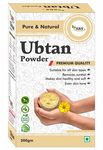 SKS UBTAN POWDER ANCIENT RECIPIE100% NATURAL FACE PACK FOR GLOWING SKIN, OIL CONTROL, TAN REMOVAL GLOW WITH THE BLEND OF TURMERIC SANDALWOOD SAFFRON ROSE pack size 200 GM