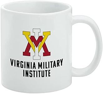 GRAPHICS & MORE Virginia Military Institute Keydets Tasse à café en céramique avec logo Keydets Cadeau fantaisie pour café, thé et boissons chaudes, 325 ml, blanc
