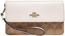 Coach Signature Foldover Wristlet